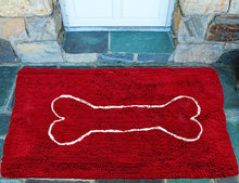 XL absorbent mat with bone