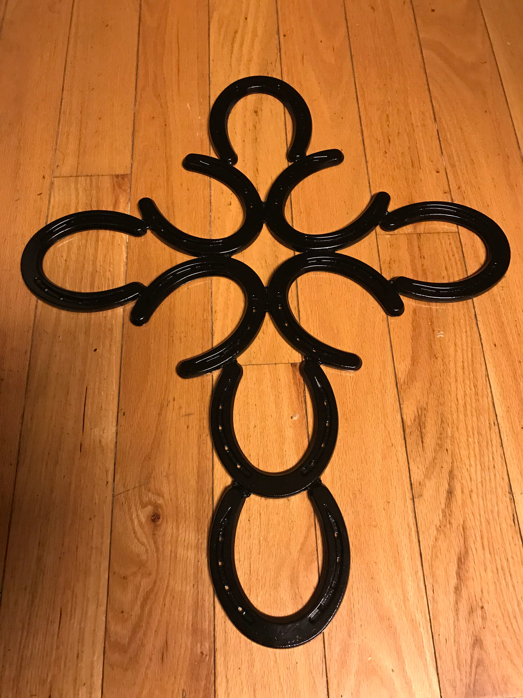 Unique horseshoe cross