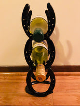 Straight wine bottle holdee